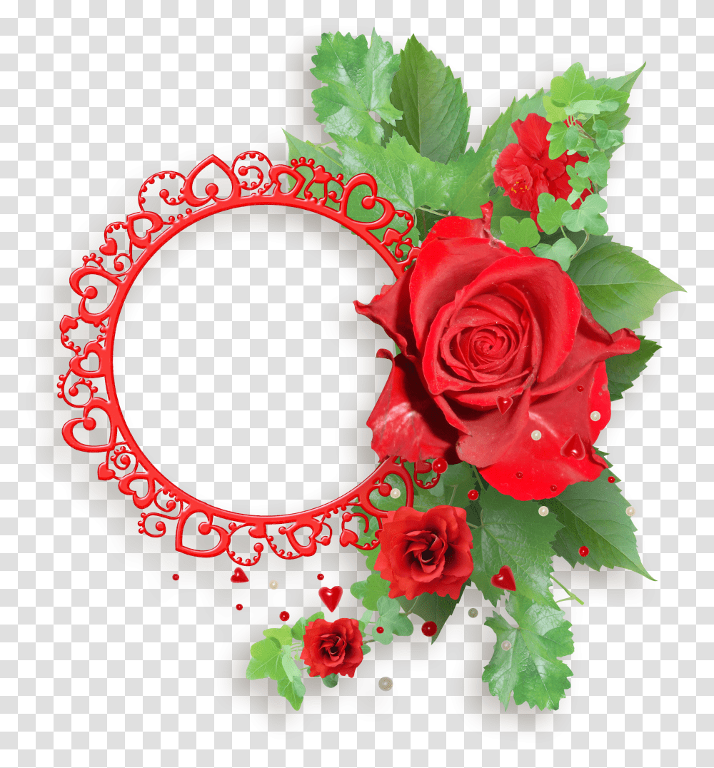 Floral Frame, Flower Transparent Png