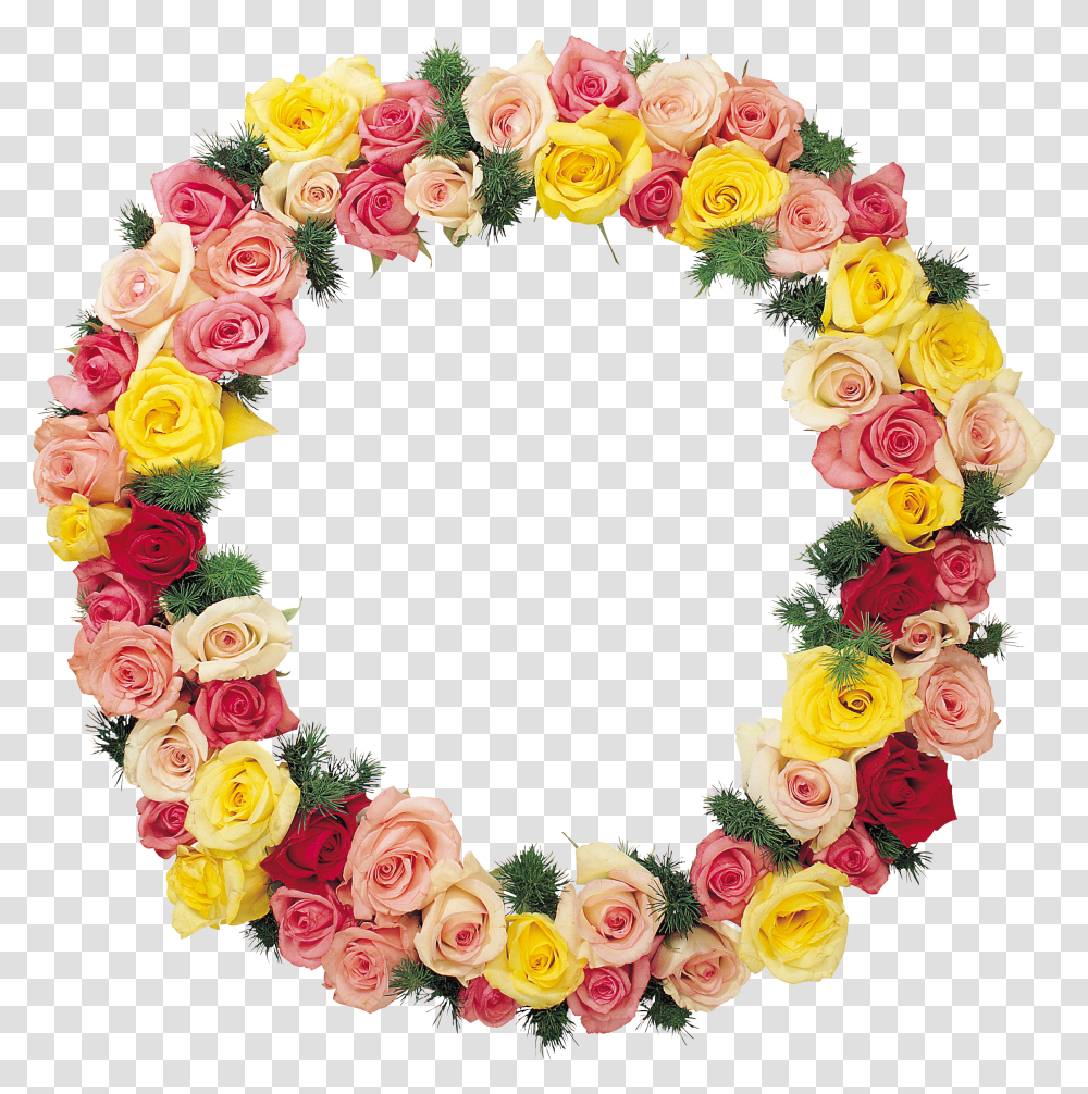 Floral Frame, Flower Transparent Png