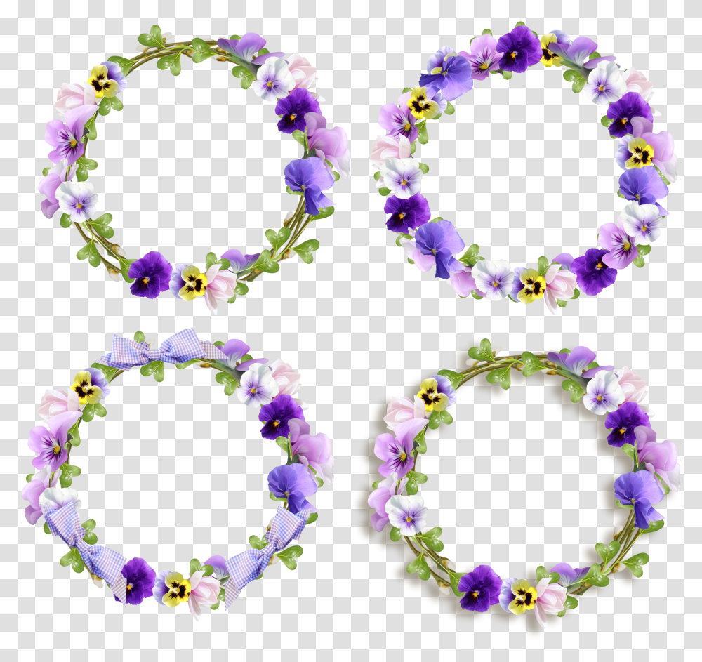 Floral Frame, Flower Transparent Png