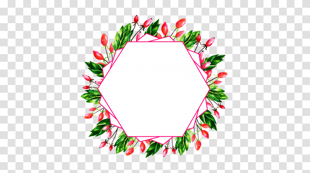 Floral Frame, Flower, Wreath, Plant Transparent Png