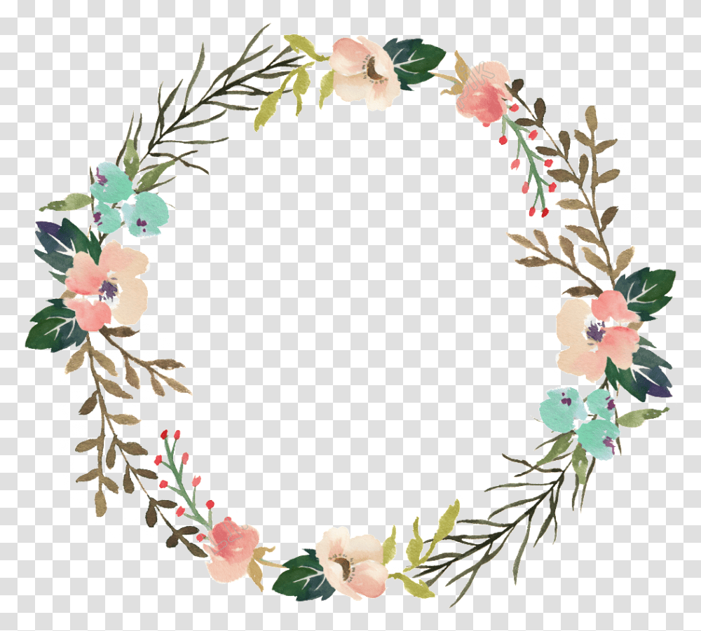 Floral Frame Free, Floral Design, Pattern Transparent Png