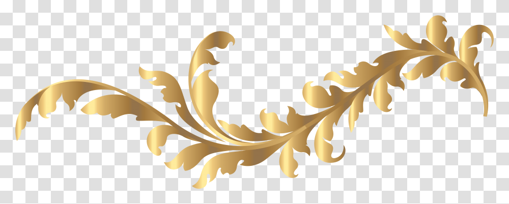 Floral Gold Element Clip Background Gold Logo Design, Plant, Leaf, Grain, Produce Transparent Png