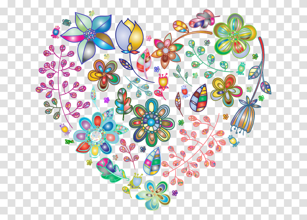 Floral Heart Clip Art, Floral Design, Pattern, Chandelier Transparent Png