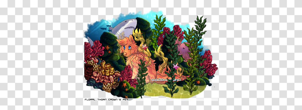 Floral Illustration, Painting, Art, Sea, Outdoors Transparent Png