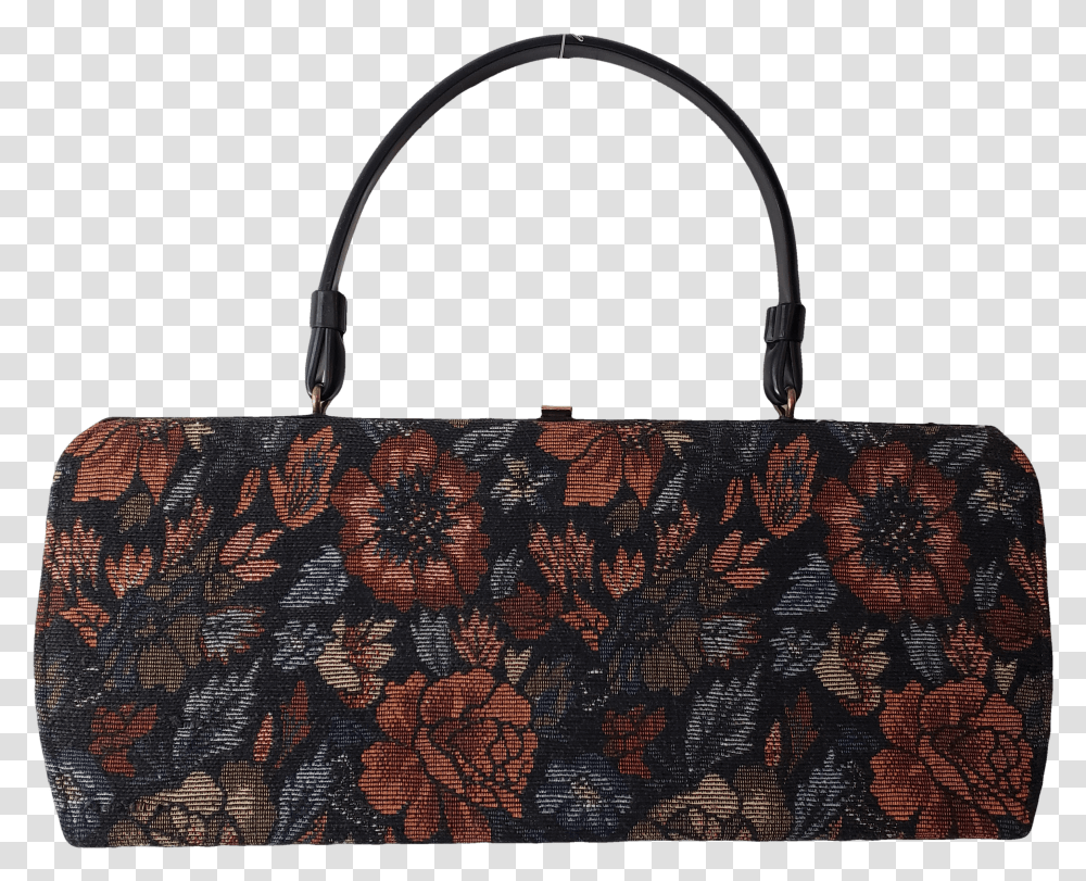 Floral Knit Bag With Black Bow Tote Bag, Handbag, Accessories, Accessory, Purse Transparent Png
