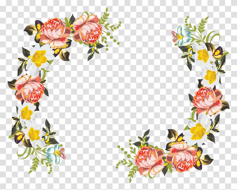 Floral Ornament Clipart, Floral Design, Pattern, Wreath Transparent Png