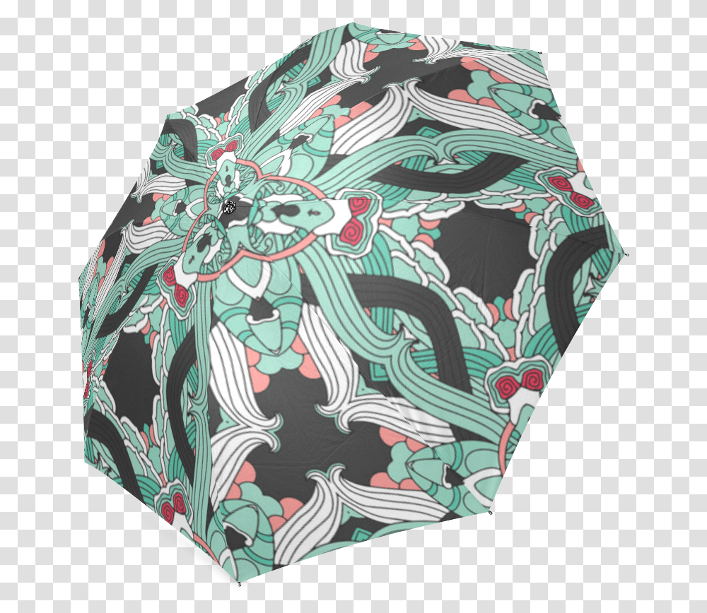 Floral Pattern Umbrella, Rug, Swimwear, Bag Transparent Png