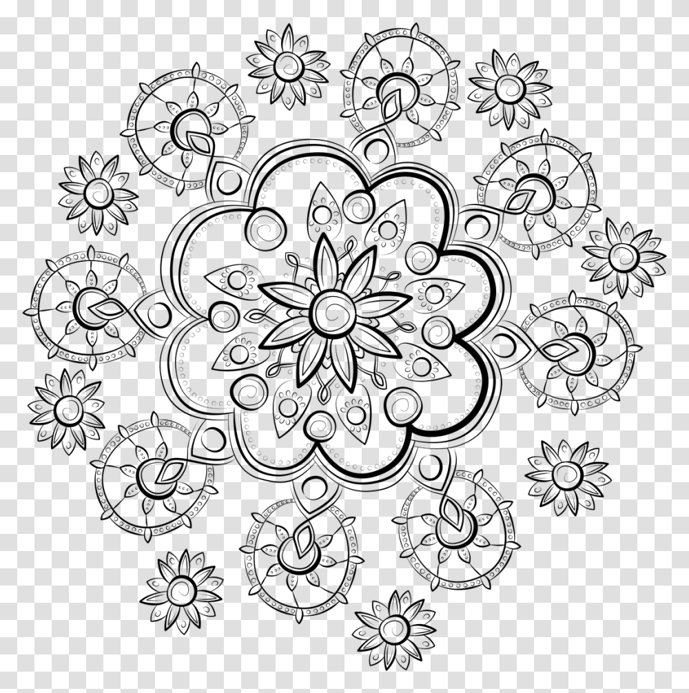 Floral Patterns, Gray, World Of Warcraft Transparent Png