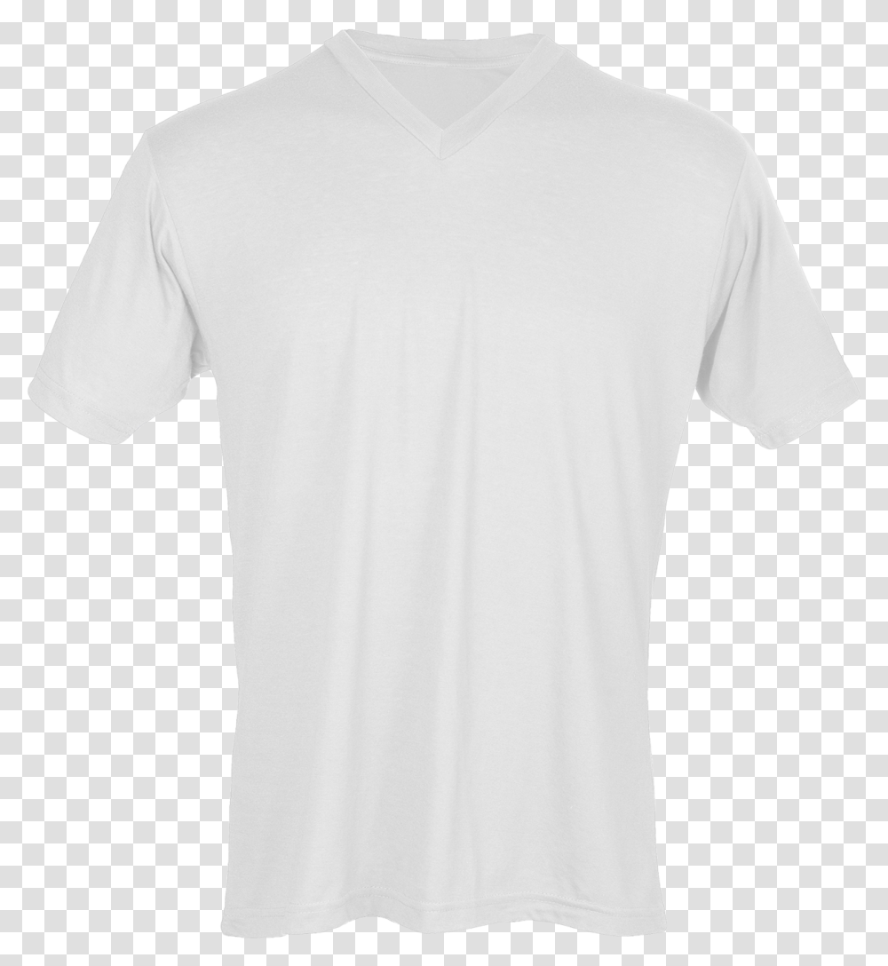 Floral Soccer Mom Unisex Poly Rich Blend V Neck Tee White T Shirt, Apparel, T-Shirt, Sleeve Transparent Png