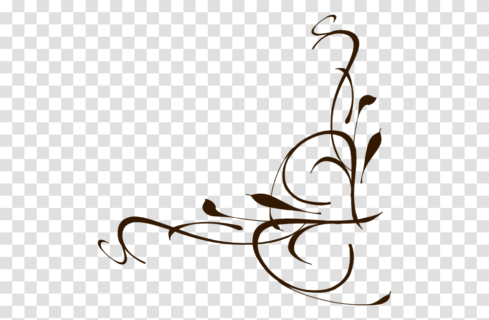 Floral Swirl Clip Art For Web, Floral Design, Pattern Transparent Png