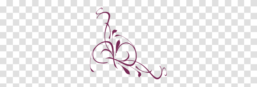 Floral Swirl Plum Clip Art, Pattern, Maroon Transparent Png