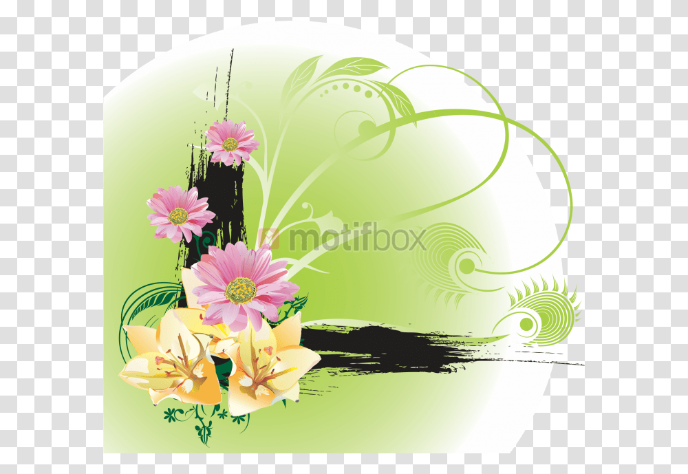 Floral Vector Flower, Floral Design, Pattern Transparent Png