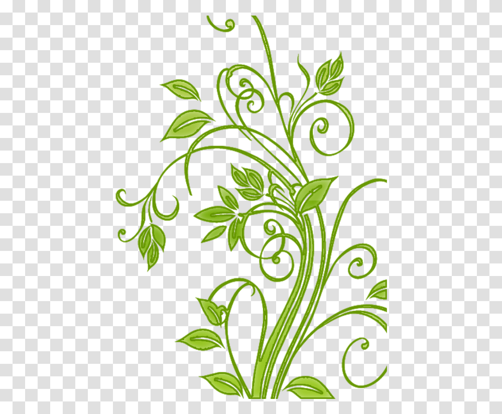 Орнамент из растений