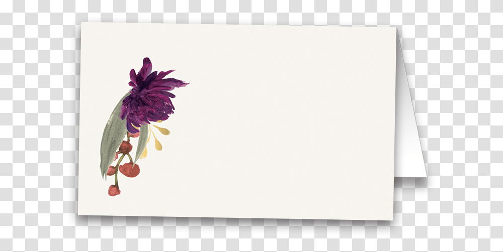 Floral Wedding Seating Cards Hand Painted Watercolor Floral Design, Dahlia, Flower, Plant, White Board Transparent Png