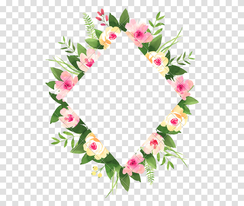Floral Wedding With Wedding Heart Frame, Floral Design, Pattern, Label Transparent Png