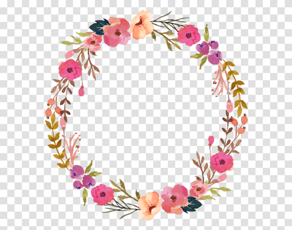 Floral Wreath Background Floral Circle, Floral Design, Pattern, Graphics, Art Transparent Png