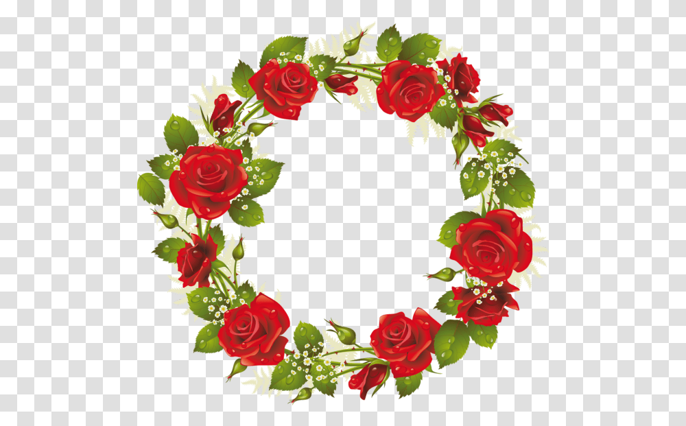Floral Wreath Free, Floral Design, Pattern Transparent Png