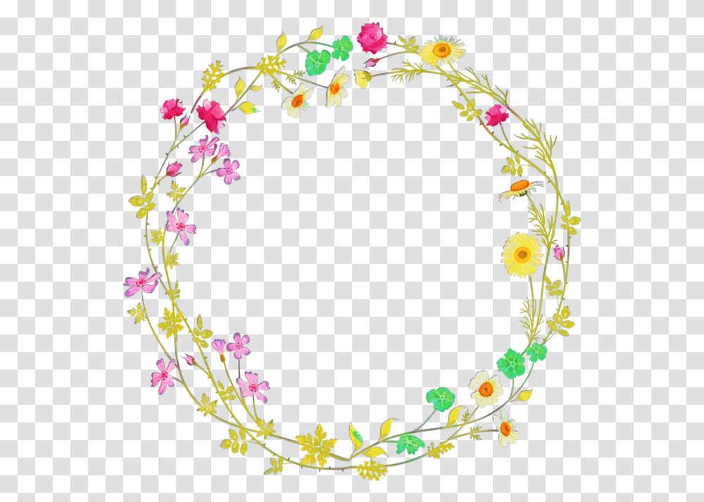 Floralwrap Kpopedits Kpop Kawaii Flowers Circle Background Flower Circle, Floral Design, Pattern Transparent Png