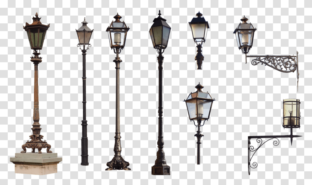 Florence, Lamp Post, Lampshade, Chandelier Transparent Png