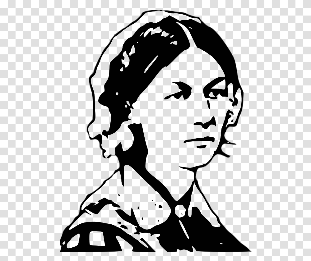 Florence Nightingale King's College London Free Content, Head, Silhouette, Person, Human Transparent Png