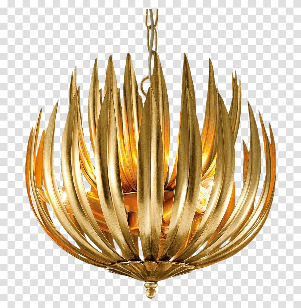 Florentine Antique Gold Leaf Artichoke Light 138 Luxury Chandelier, Lamp, Lampshade Transparent Png