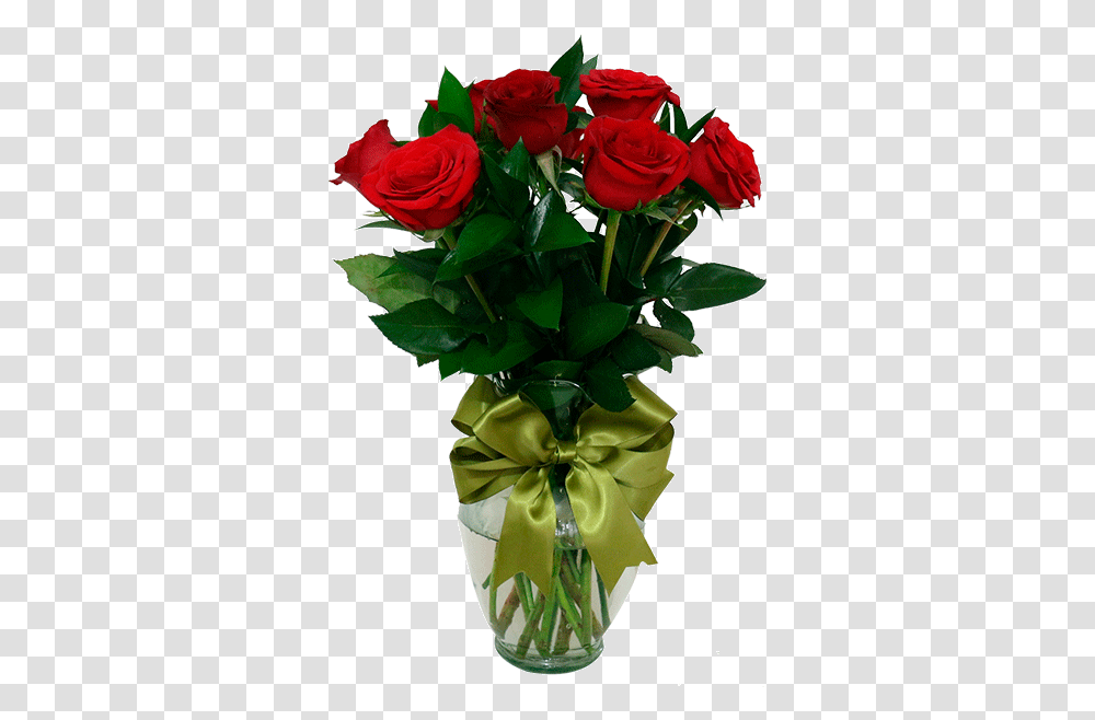 Florero Rosas Rojas Arreglos De Flores Cdmx, Plant, Flower Bouquet, Flower Arrangement, Blossom Transparent Png