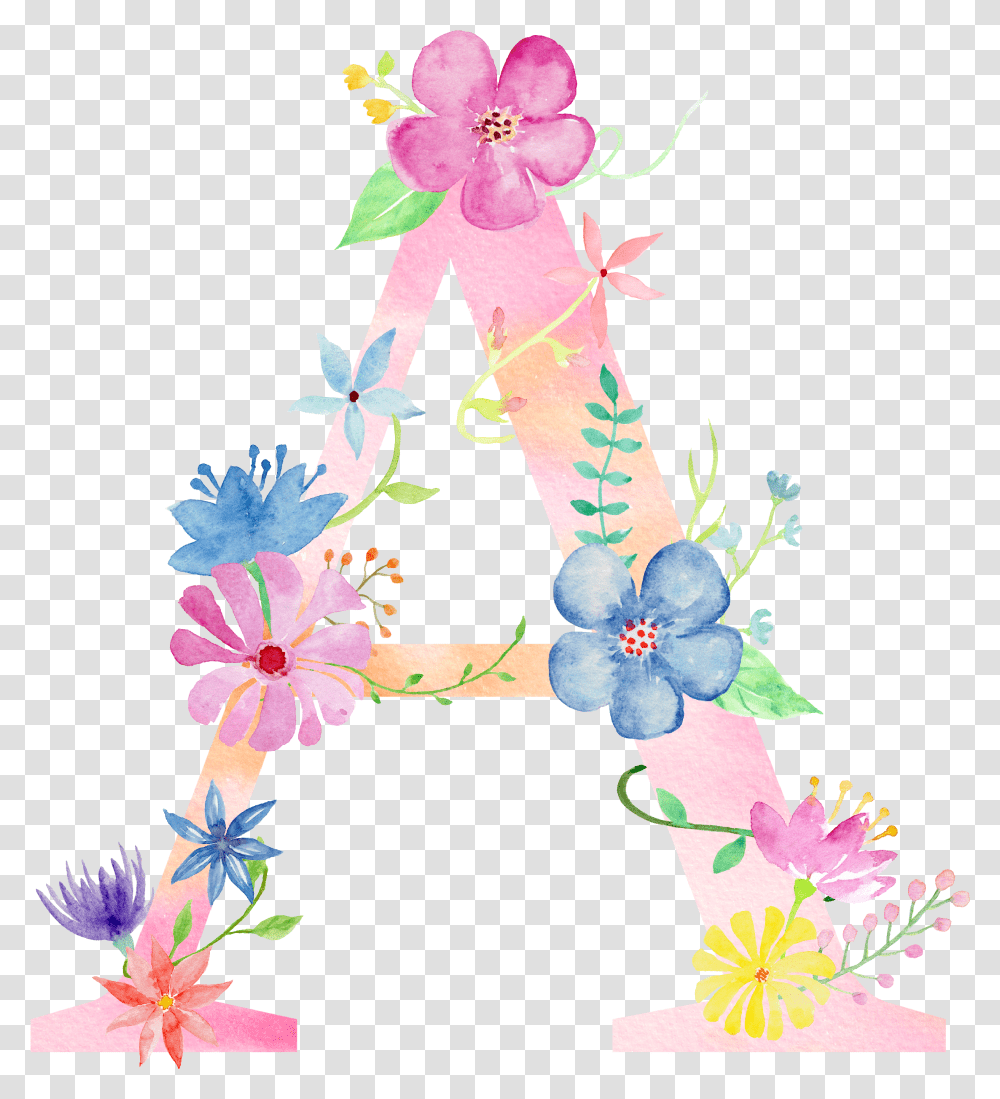 Flores Acuarela, Pattern, Floral Design Transparent Png