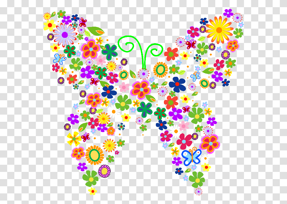 Flores Animadas Flores De Primavera, Pattern, Floral Design Transparent Png