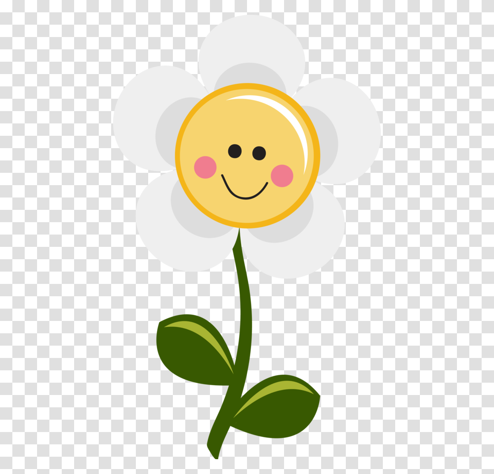 Flores Cartoon Flower Clipart Smiling, Petal, Plant, Tulip, Diamond Transparent Png