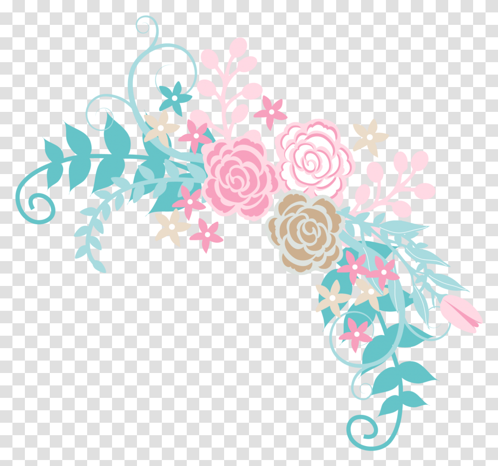 Flores Cute Kawaii Flor Detalle Arreglo Illustration, Floral Design, Pattern Transparent Png