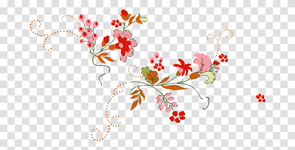 Flores Ilustraciones En Para Artesana Y Mexican Flowers, Floral Design, Pattern Transparent Png