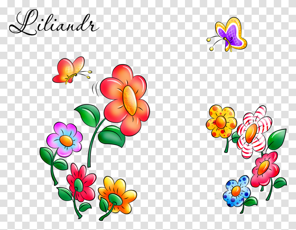 Flores Kindergarten Number, Floral Design, Pattern Transparent Png