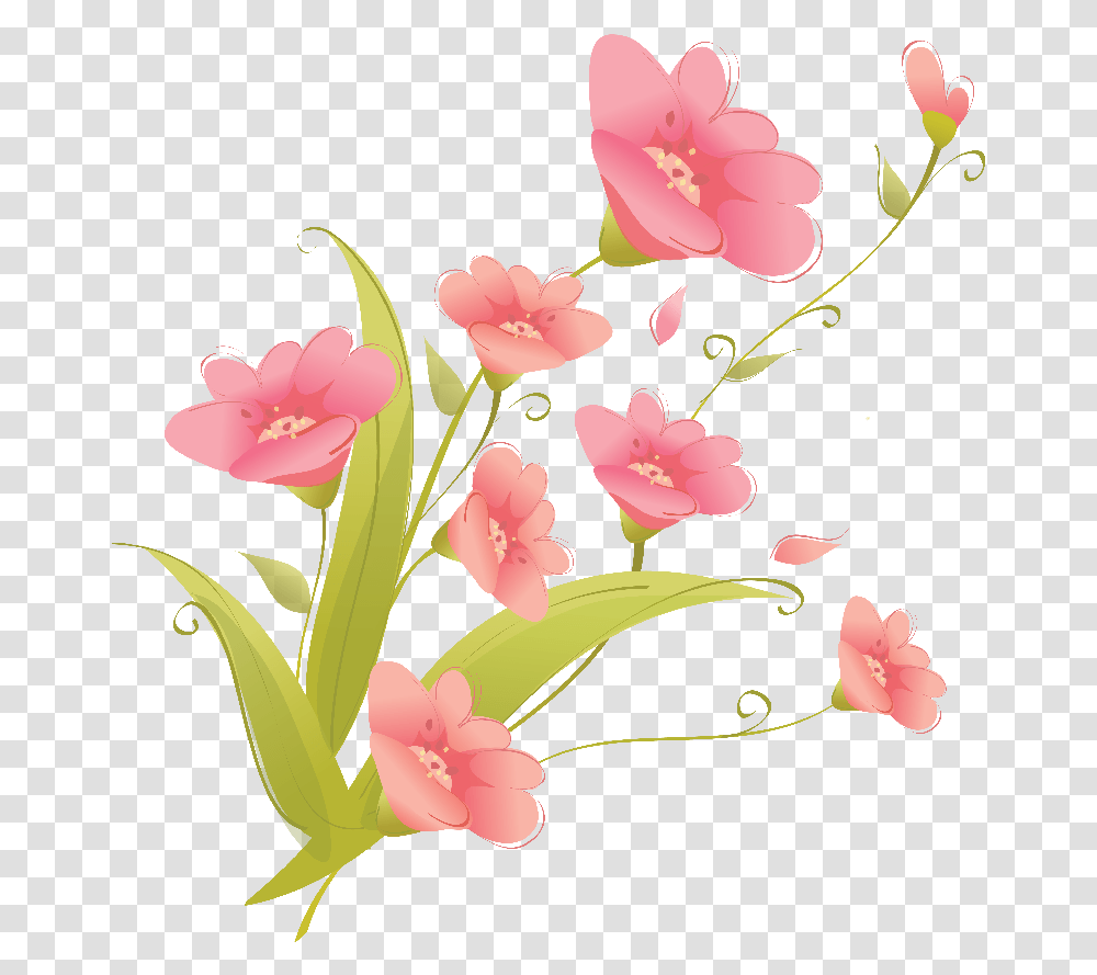 Flores Vector For Free Download On Mbtskoudsalg Flores Rosadas Vectores, Plant, Flower, Blossom, Hibiscus Transparent Png