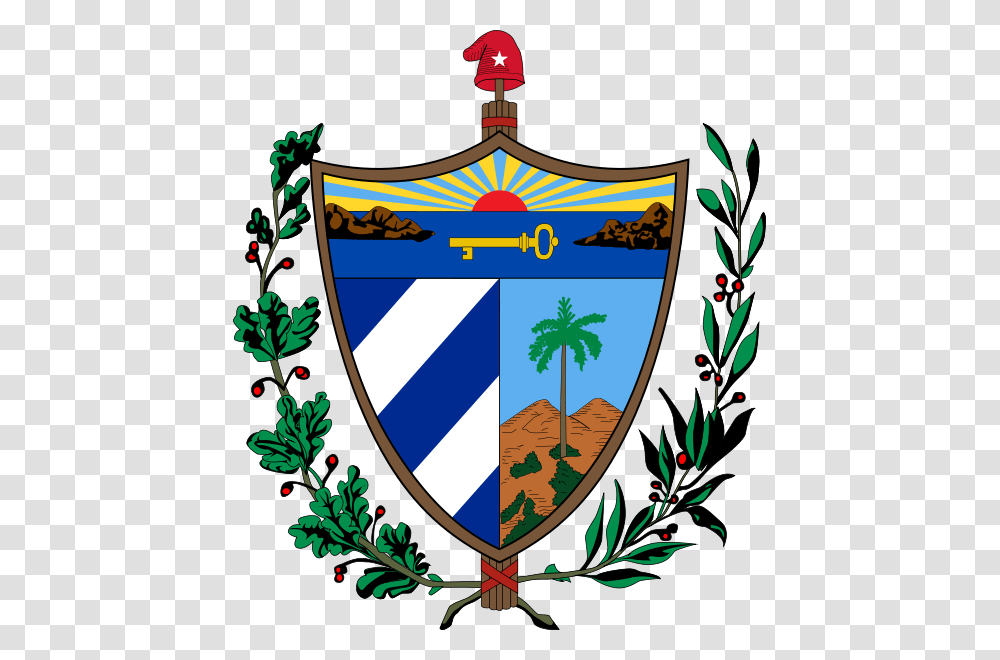 Flores Y Pajaritos Vintage Escudo De Cuba, Armor, Shield, Logo Transparent Png