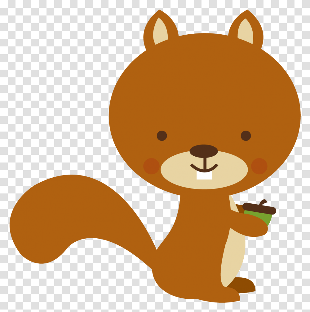 Floresta E Safari Clipart Squirrel, Toy, Plush, Doll, Elf Transparent Png