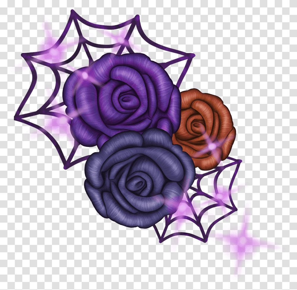 Floribunda Download Halloween, Pattern, Ornament, Fractal, Rose Transparent Png