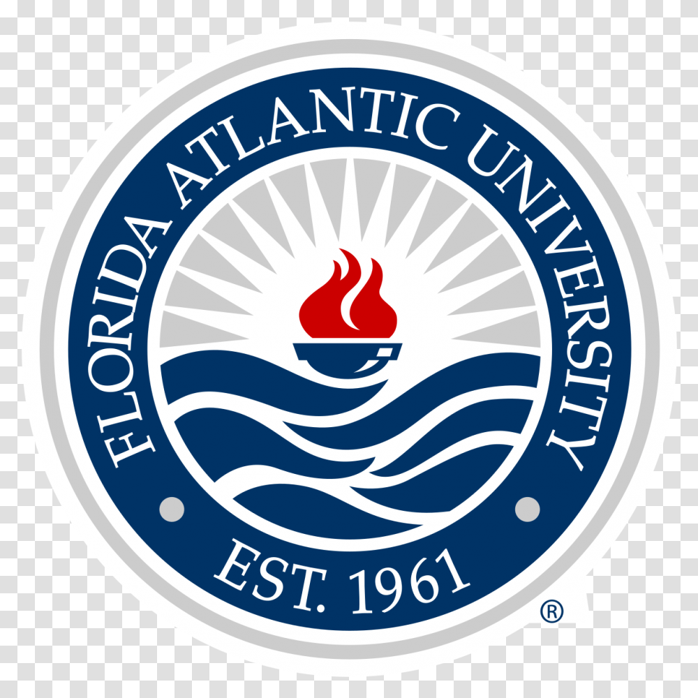 Florida Atlantic University Seal Florida Atlantic University Seal, Logo, Trademark, Badge Transparent Png