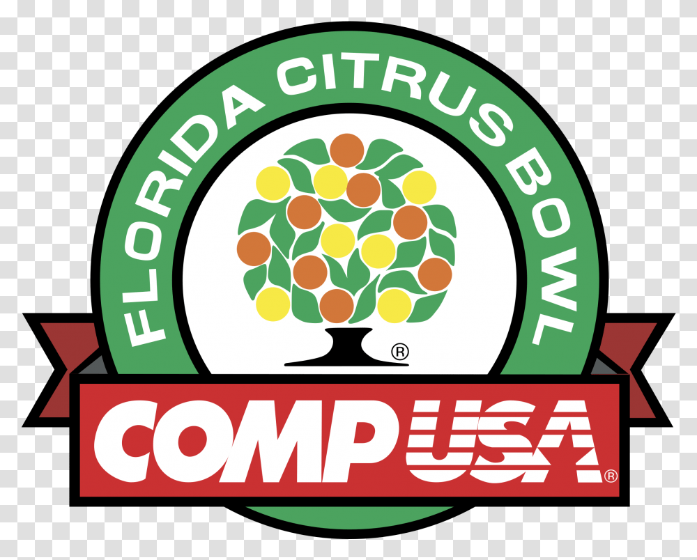 Florida Citrus Bowl Logo Cafe Market, Symbol, Text, Label, Meal Transparent Png