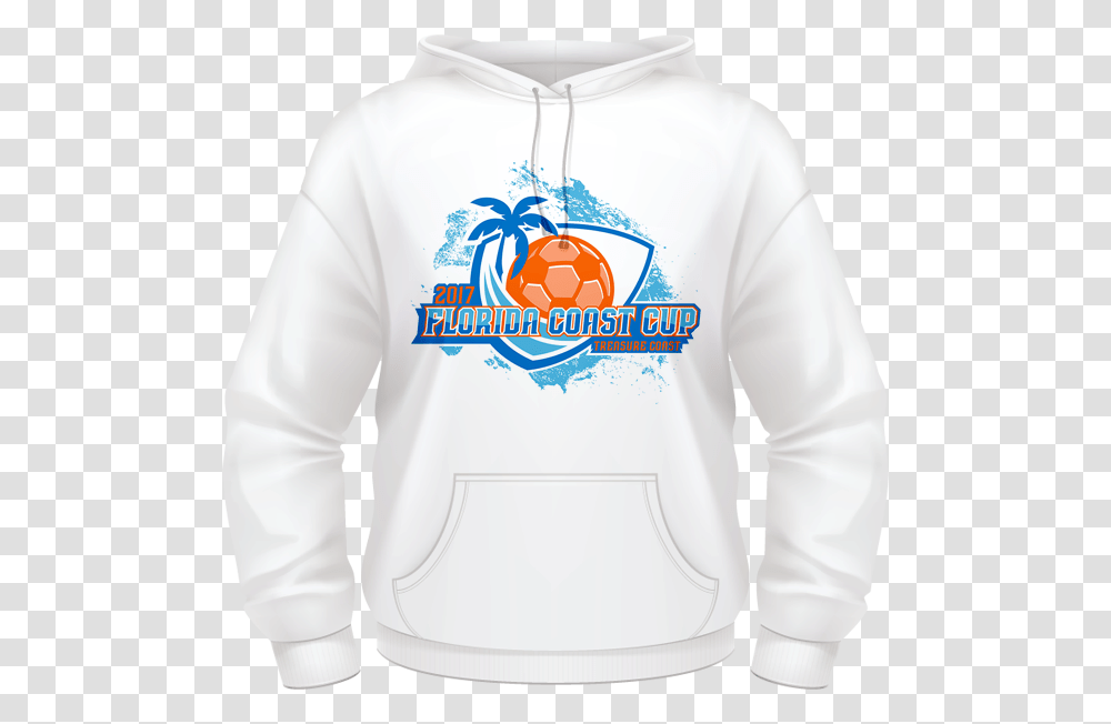 Florida Coast Cup White Hoodie Florida Coast Cup, Sweater, Sweatshirt, Long Sleeve Transparent Png