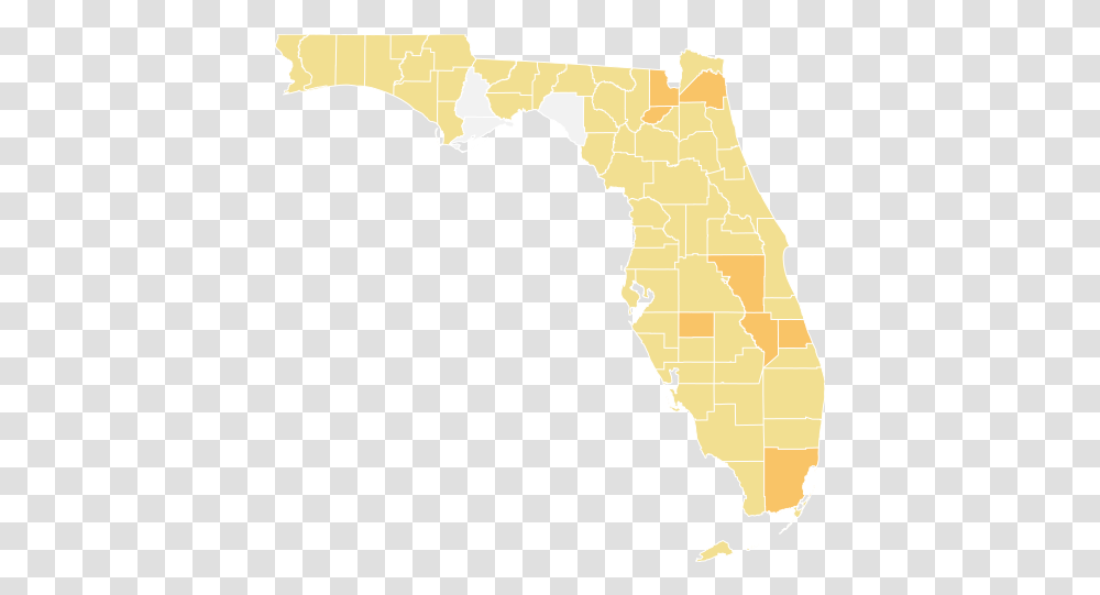 Florida Coronavirus Map And Case Count The New York Times Vertical, Diagram, Plot, Atlas, Person Transparent Png