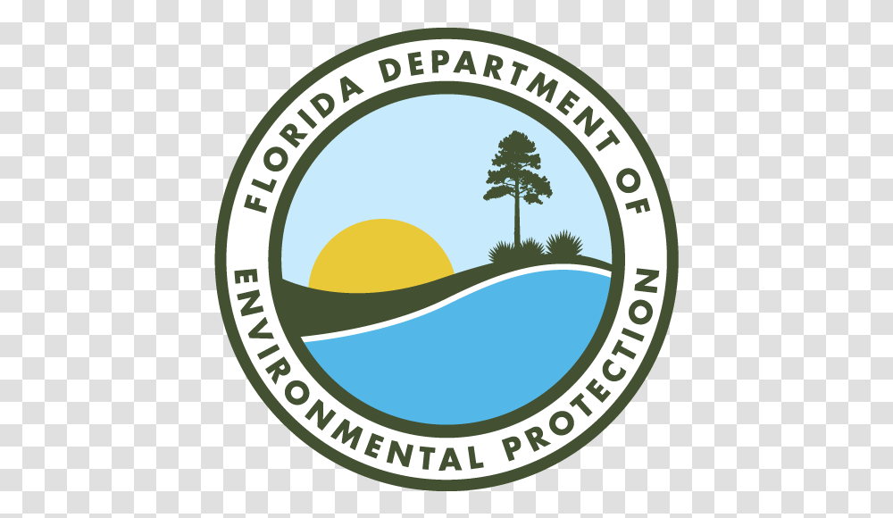 Florida Department Of Environmental Protection, Logo, Tape, Badge Transparent Png