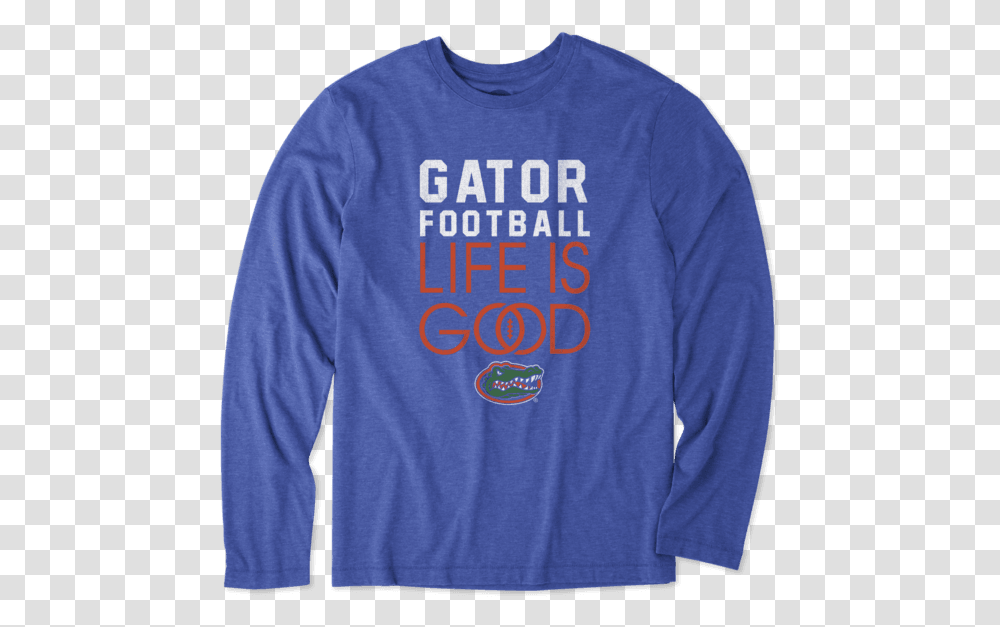 Florida Gators Infinity Football Long Sleeve Cool Tee, Clothing, Apparel, Sweatshirt, Sweater Transparent Png