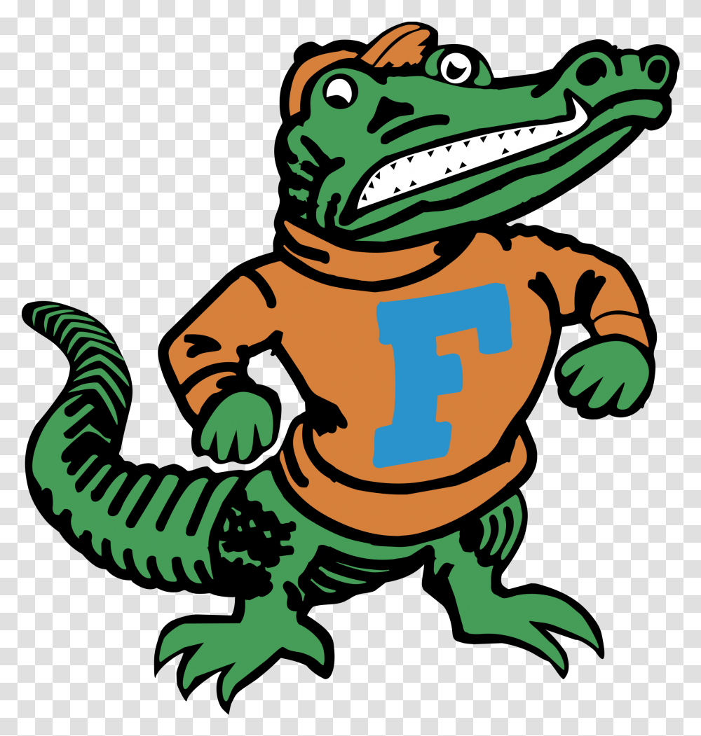 Florida Gators Logo Old Florida Gators Logo, Crocodile, Reptile, Animal, Alligator Transparent Png