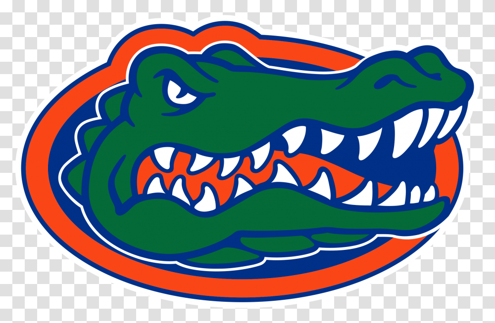 Florida Gators Logo, Teeth, Mouth, Lip, Label Transparent Png