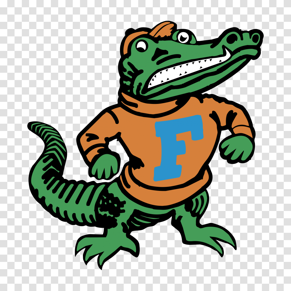 Florida Gators Logo Vector, Reptile, Animal, Dinosaur, T-Rex Transparent Png