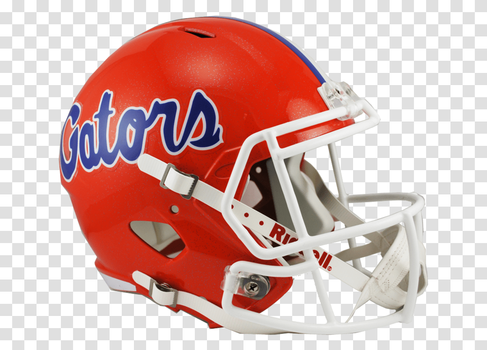 Florida Gators Replica Full Size Speed Helmet Chiefs Football Helmet, Apparel, Team Sport, Sports Transparent Png