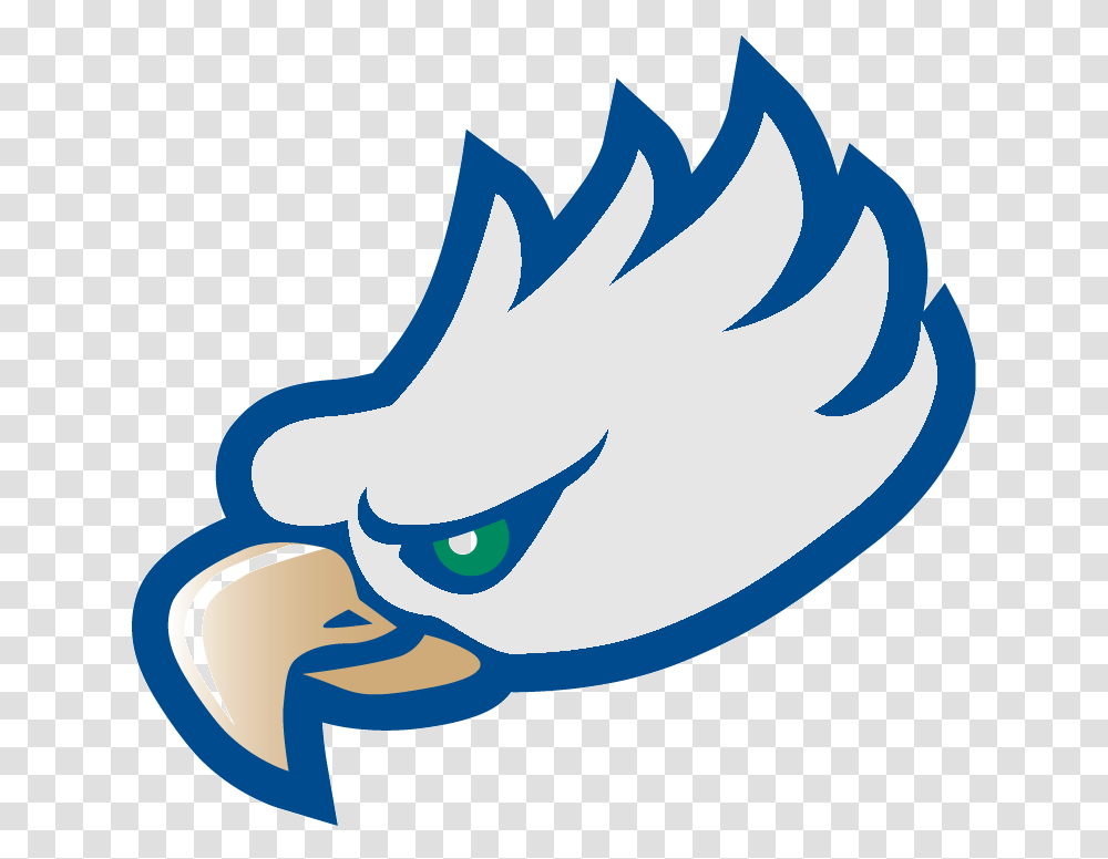 Florida Gulf Coast Eagles Logo, Animal, Bird, Parrot, Beak Transparent Png