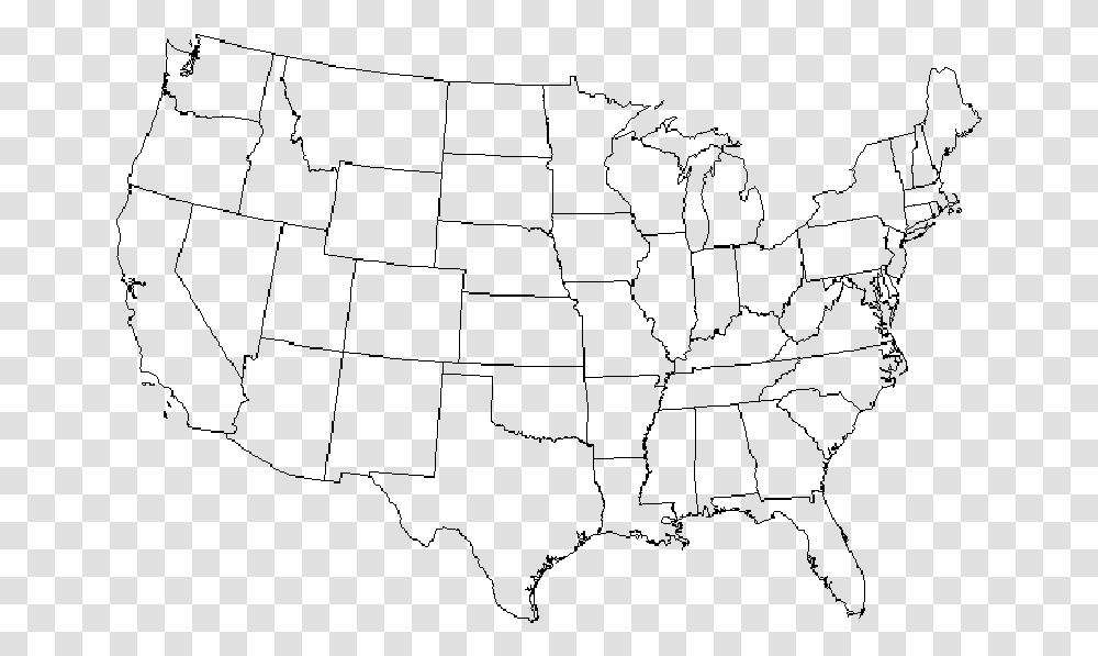 Florida Highlighted On Map, Gray, World Of Warcraft Transparent Png