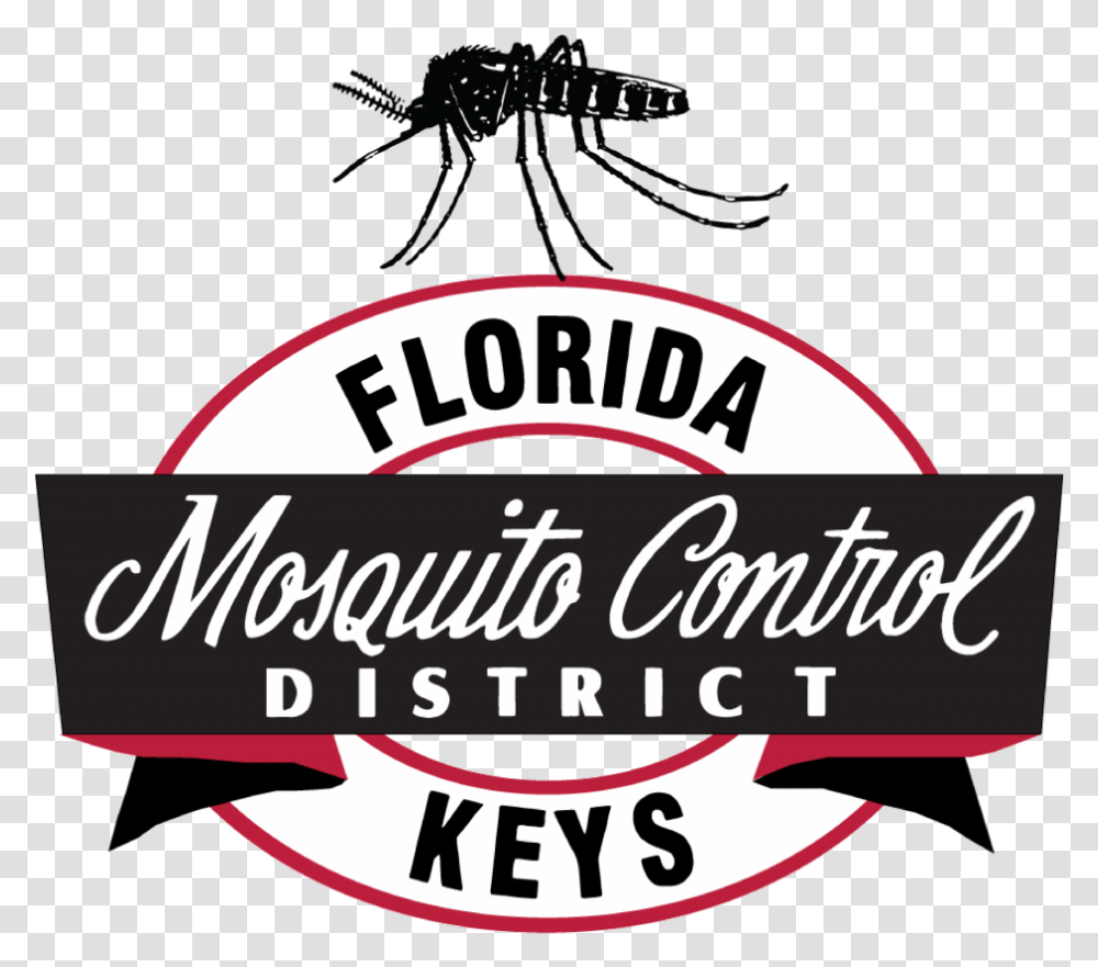 Florida Keys Mosquito Control District Logo Florida Keys Mosquito Control District, Label, Alcohol, Beverage Transparent Png