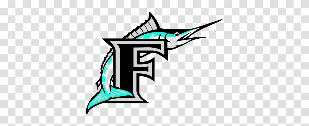 Florida Marlins Logo, Fish, Animal, Sea Life, Gun Transparent Png